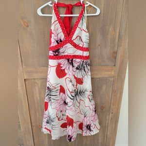 NWT BCBG Max Azria Midi Halter Dress Size 12 (fits small so like 10)